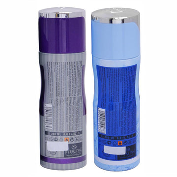 Tayyib Sehr Al Ayoon & Nagham Non Alcoholic Deodorant Combo Pack of 2 x 200 ml